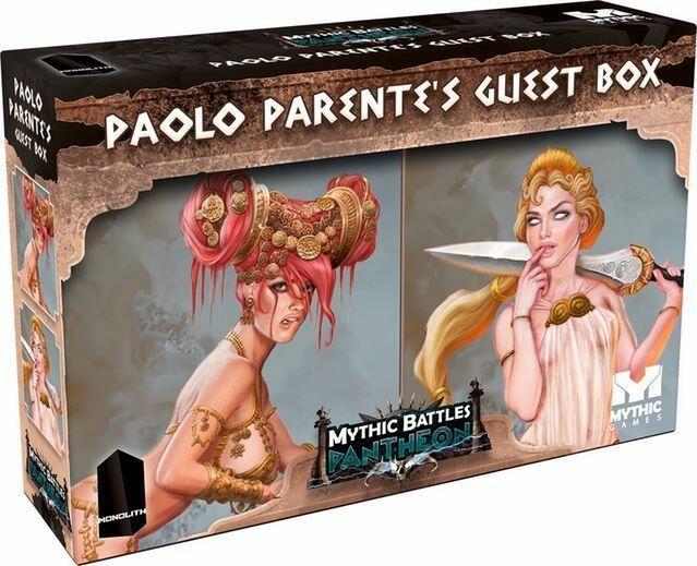 Mythic Battles: Pantheon - Paolo Parente's Guest Box Cover 3d