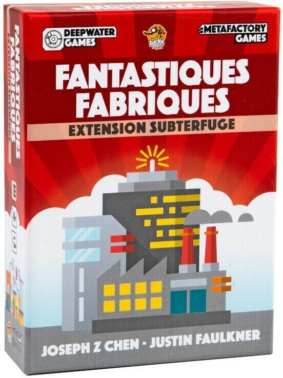 Fantastiques Fabriques: Subterfuge Cover 3d