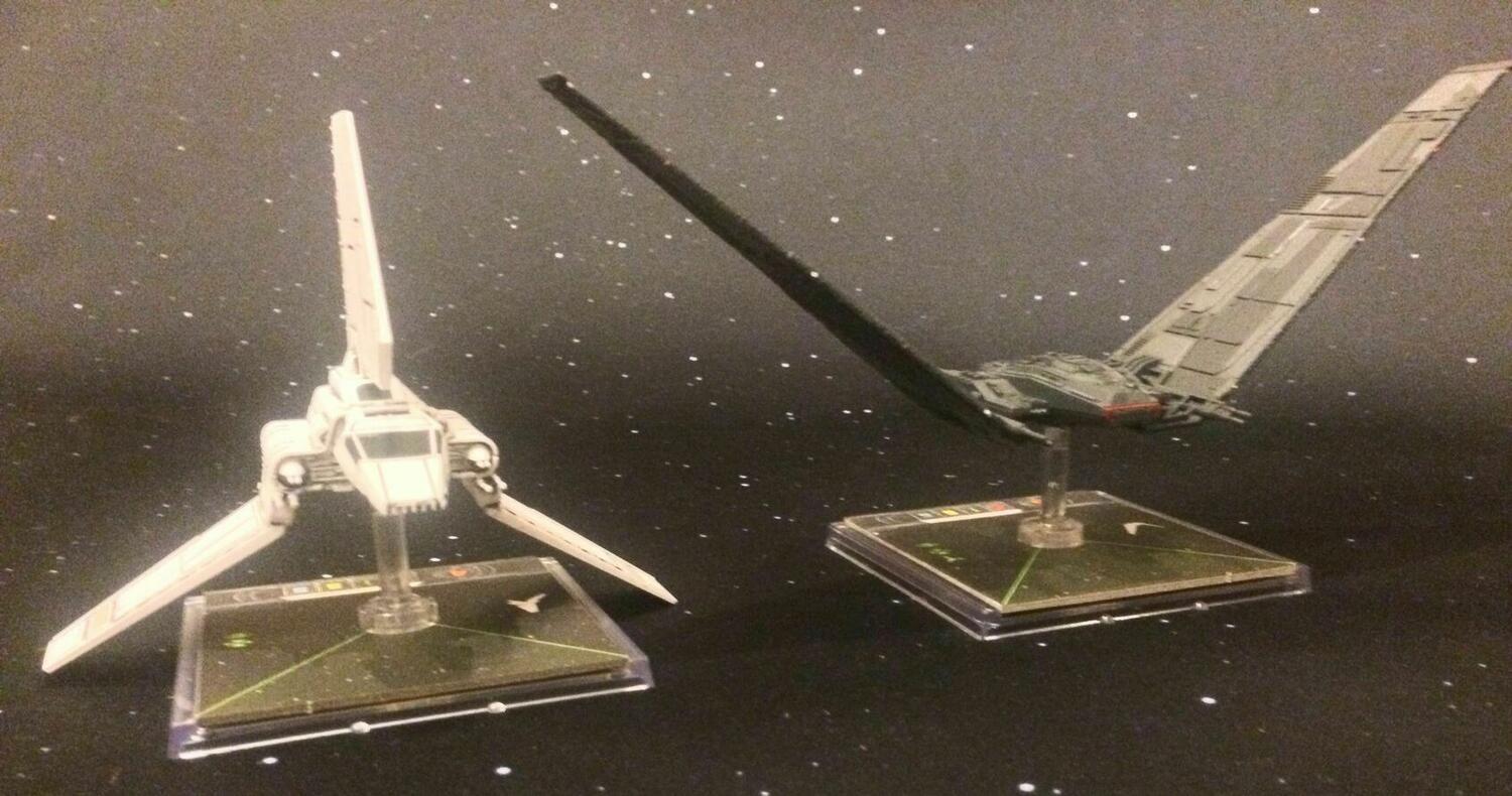 Star Wars: X-Wing - Le Jeu de Figurines - Navette de Classe Lambda Vaisseaux
