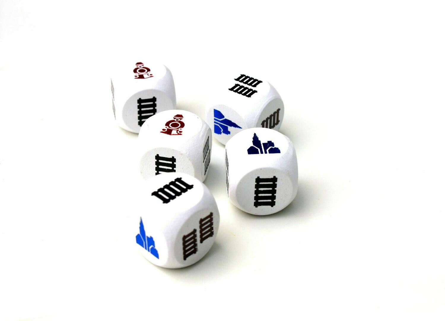 Les Aventuriers du Rail: The Dice Expansion Des