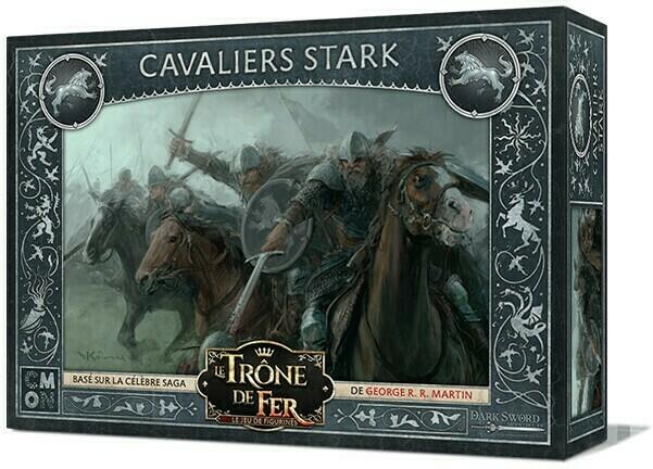 Le Trône de Fer: Le Jeu de Figurines - Cavaliers Stark Cover 3d