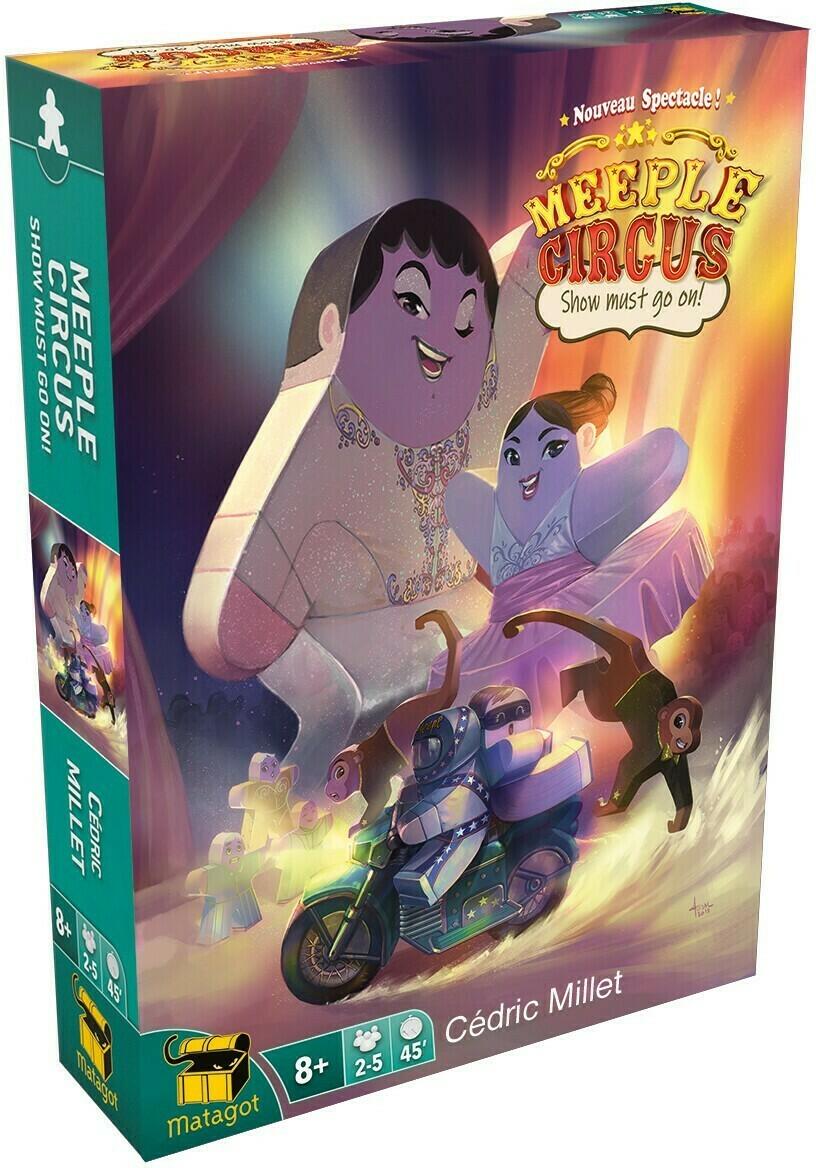 Meeple Circus: Show Must Go On ! Cover 3d