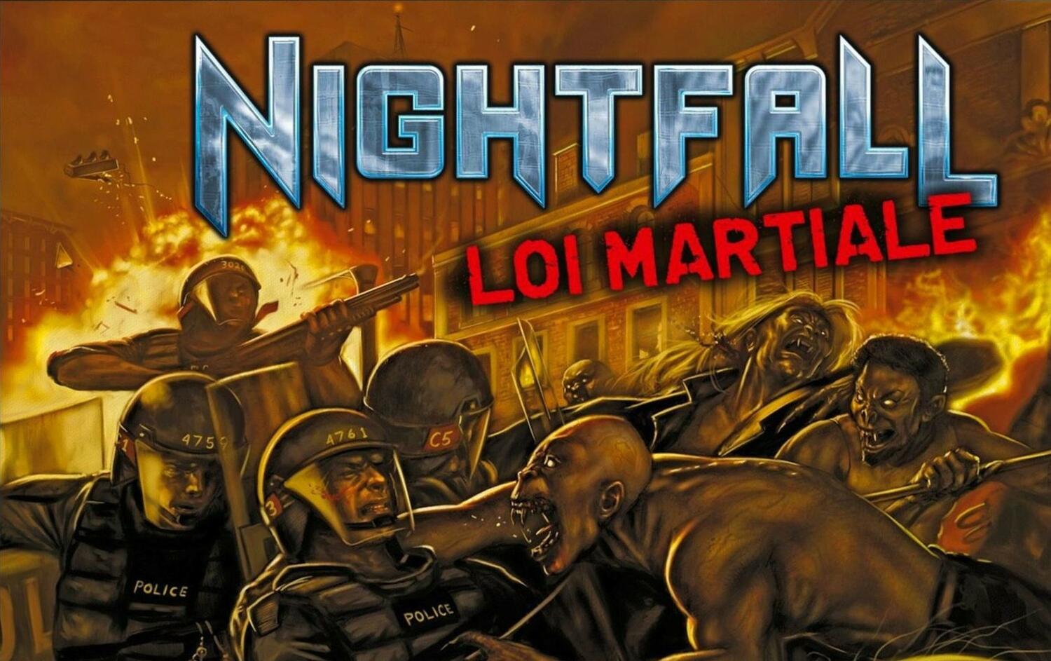Nightfall: Loi Martiale Cover