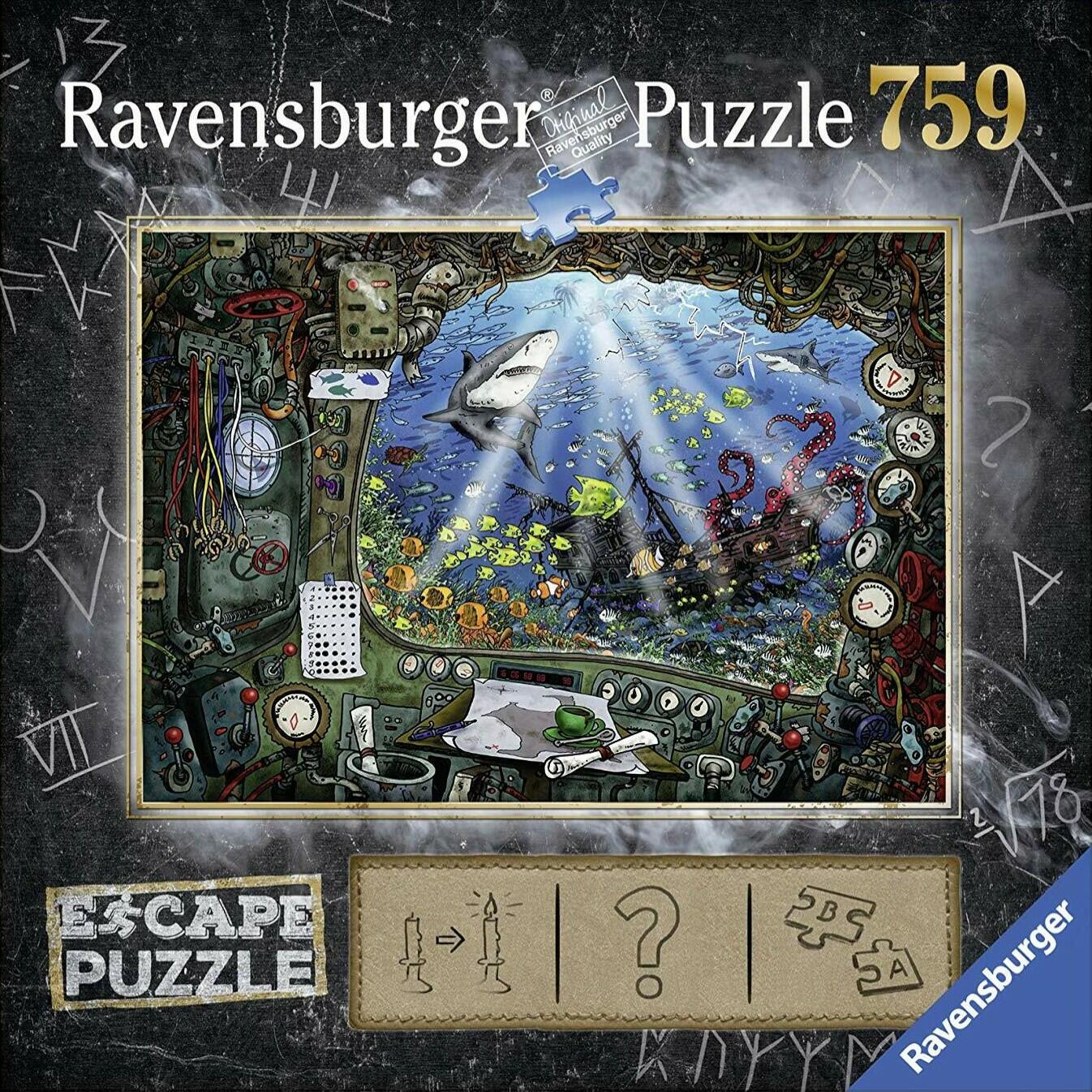 Escape Puzzle: Sous L'Eau Cover