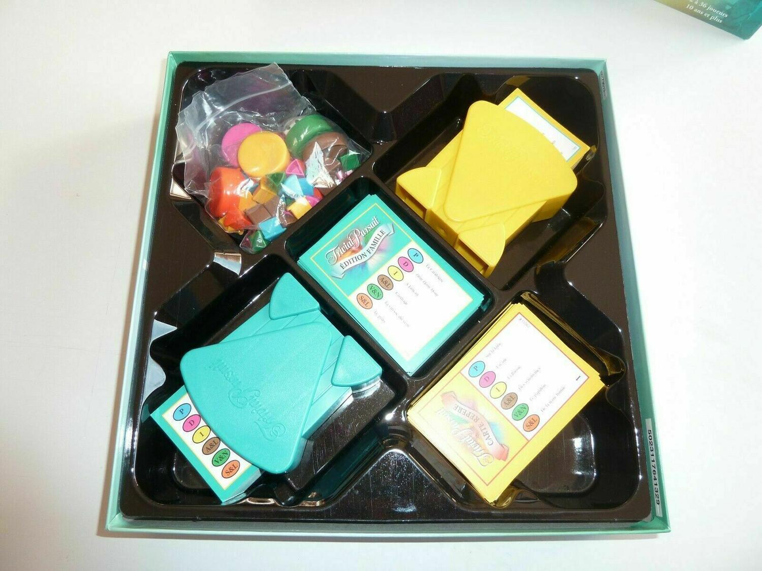 Trivial Pursuit: Édition Famille 2001 Contenu