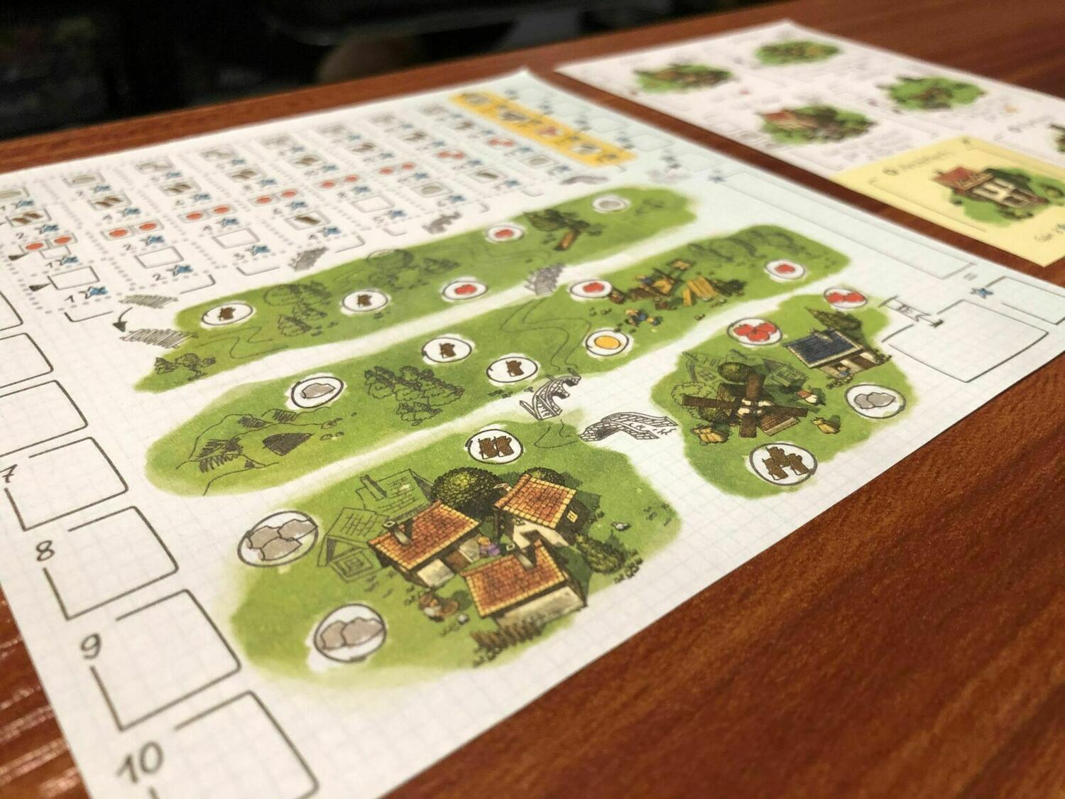 Imperial Settlers : Roll & Write Zoom