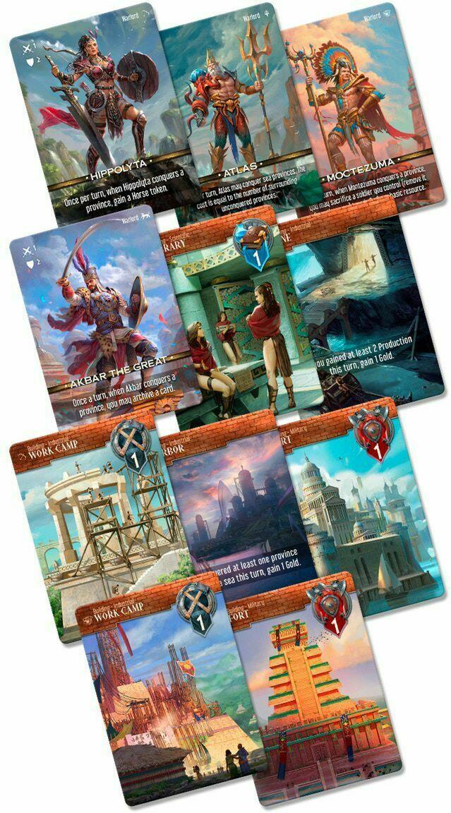 Monumental: The Lost Kingdoms Cartes
