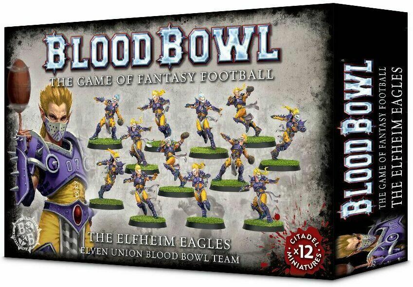 Blood Bowl: The Game of Fantasy Football - The Elfheim Eagles Cover 3d