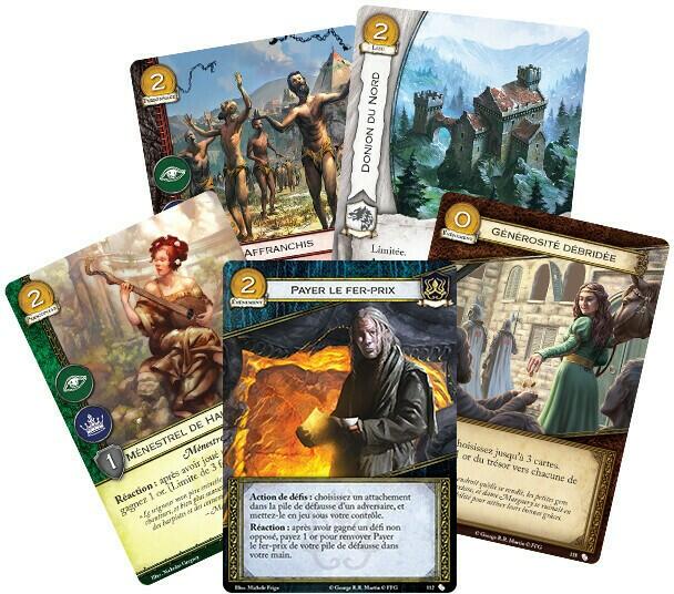 Le Trône de Fer: Le Jeu de Cartes - La Fraternité sans Bannière Cartes