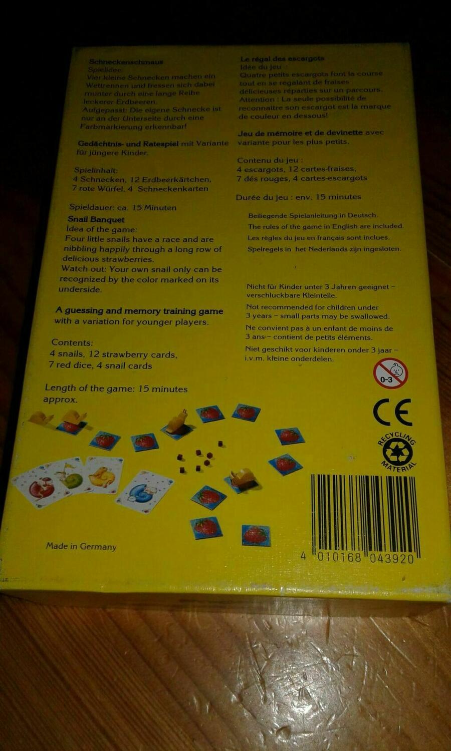 Schnecken-Schmaus Back