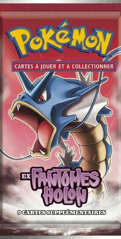 Pokémon: EX - Fantômes Holon - Booster Cover