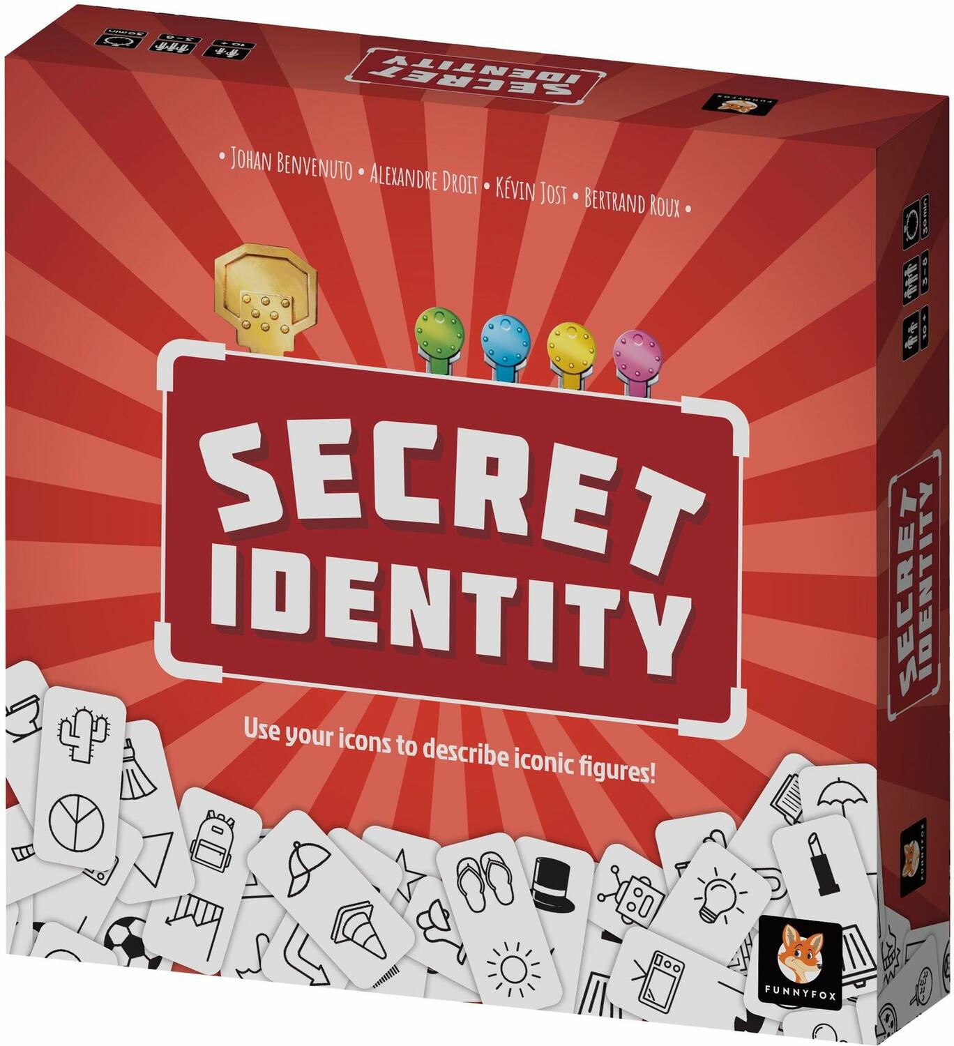 Secret Identity Cover 3d