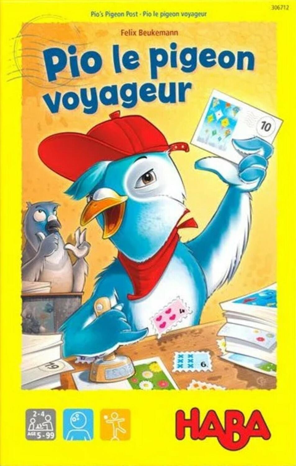 Pio le Pigeon Voyageur Cover