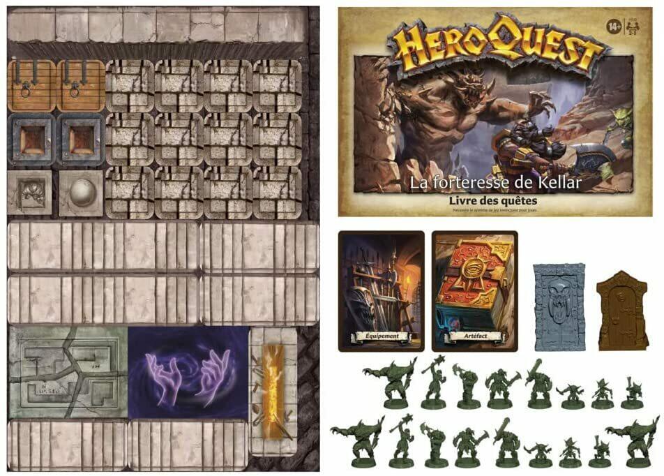 HeroQuest: La Forteresse de Kellar Eclate