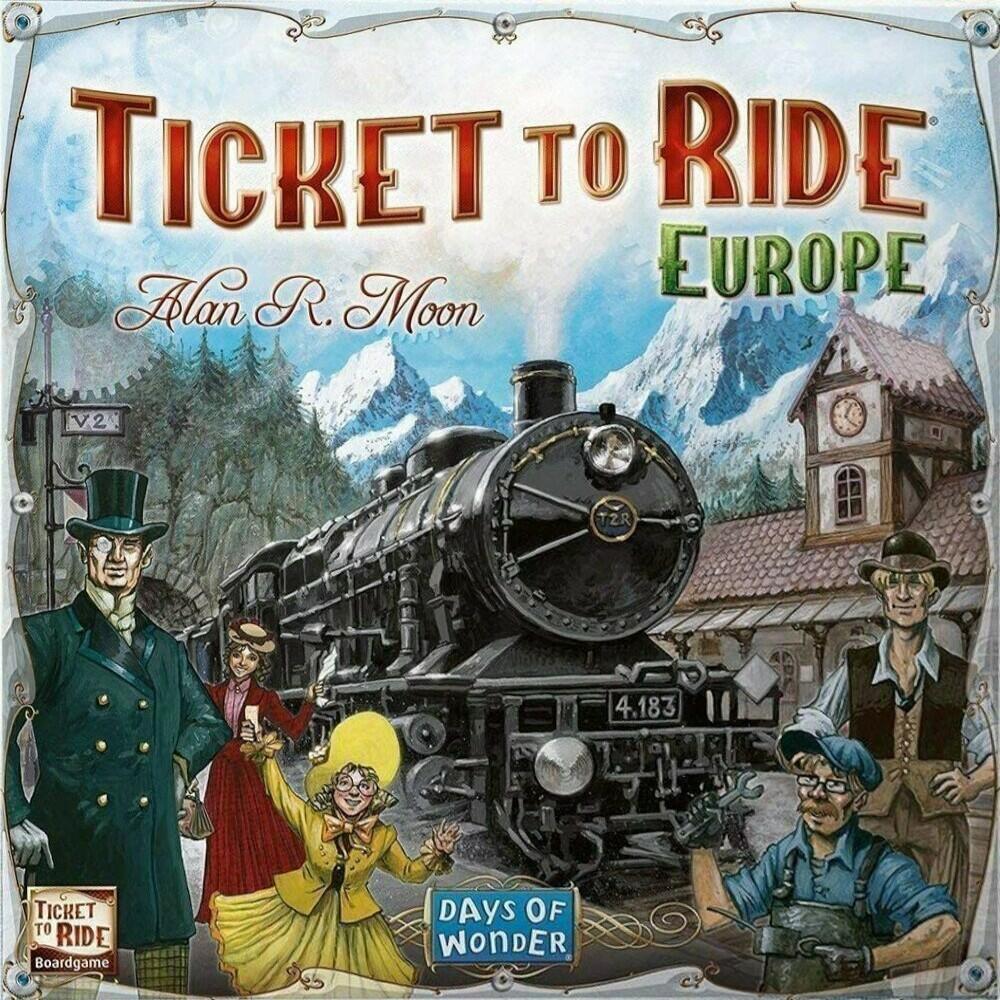 Ticket to Ride: Europe Cover