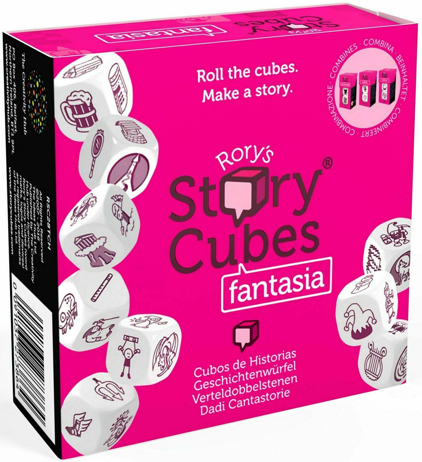Rory's Story Cubes: Fantasia Cover 3d