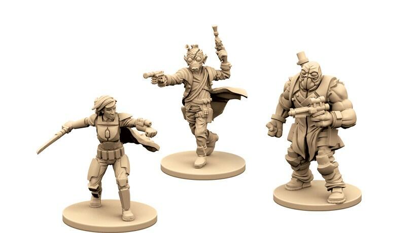 Star Wars: Assaut sur l'Empire - Le Royaume de Jabba Figurines