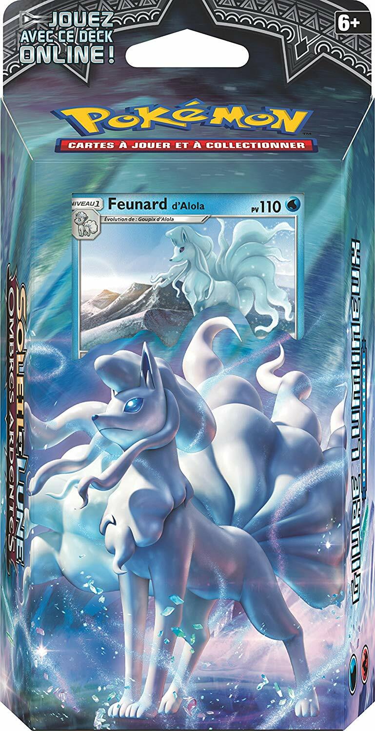 Pokémon Soleil et Lune: Ombres Ardentes - Feunard d'Alola Cover