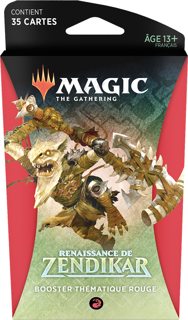 Magic: The Gathering - Renaissance de Zendikar - Booster Thématique Rouge Cover