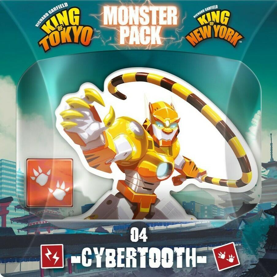 King of Tokyo/New York: Monster Pack - Cybertooth Cover