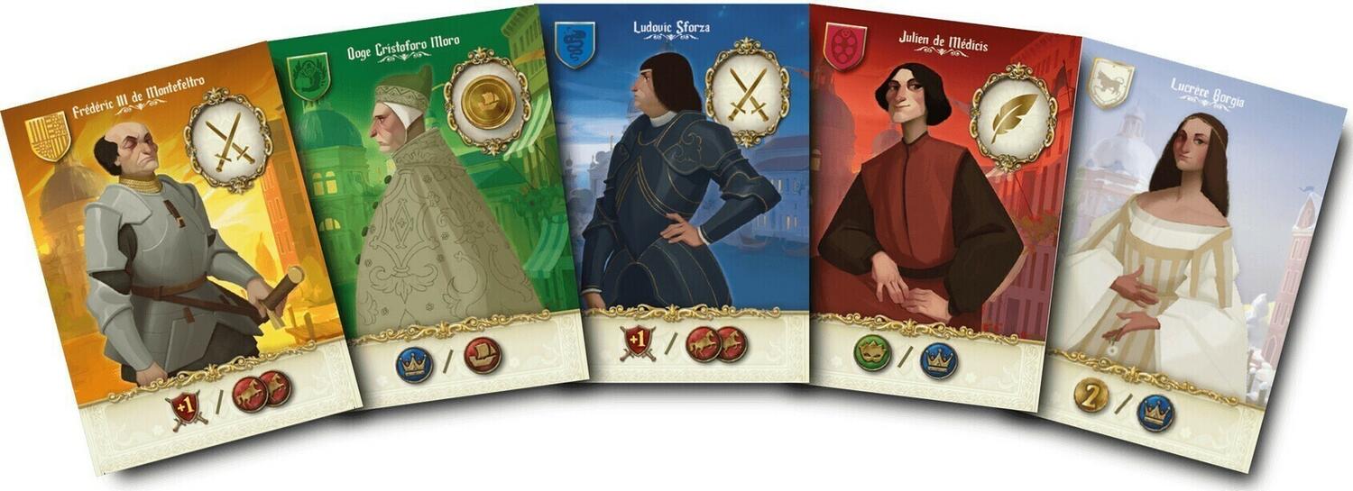 Virtù: L'Art de Gouverner Cartes