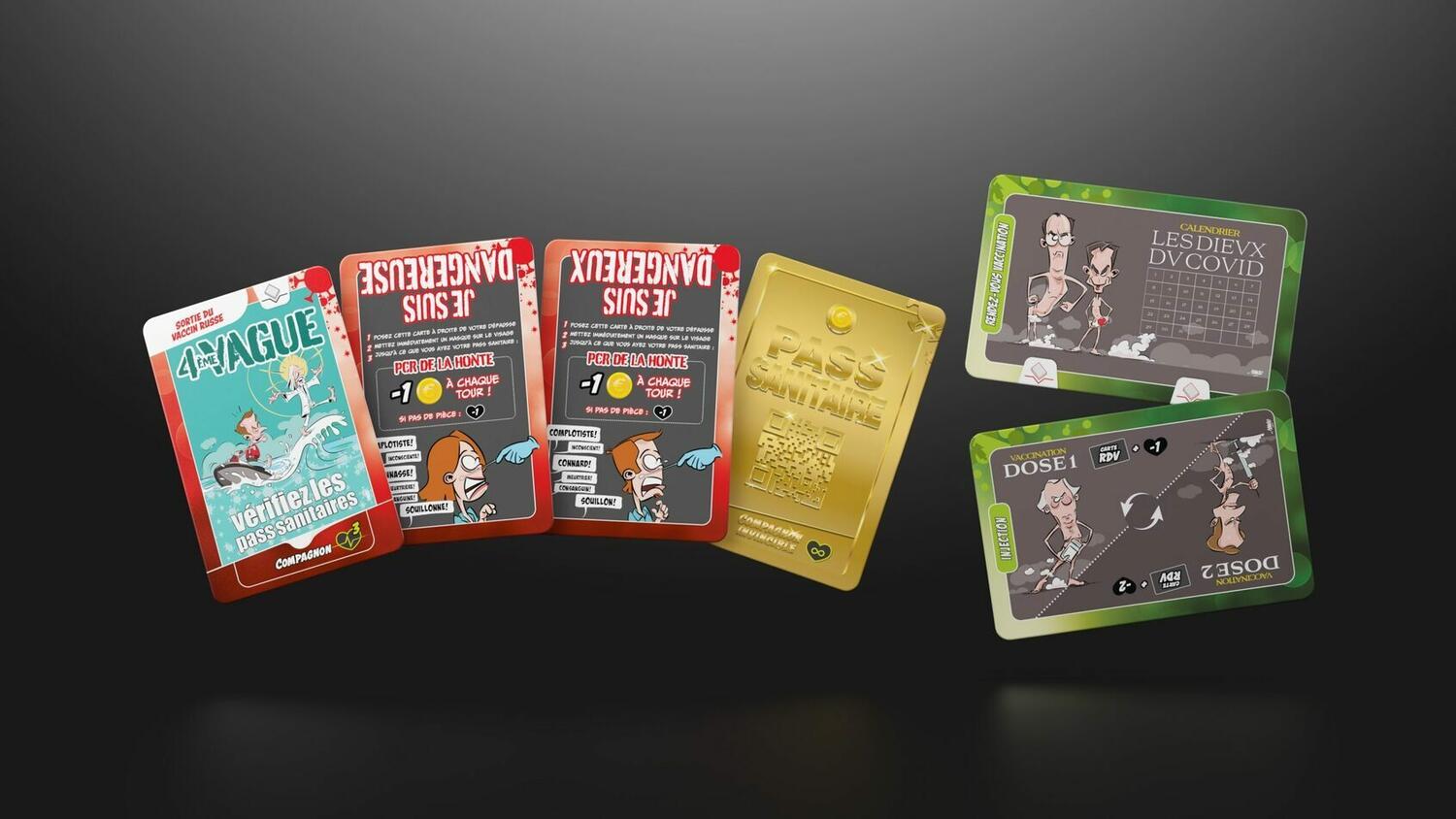 Etat d'Urgence: Pass Sanitaire Cartes