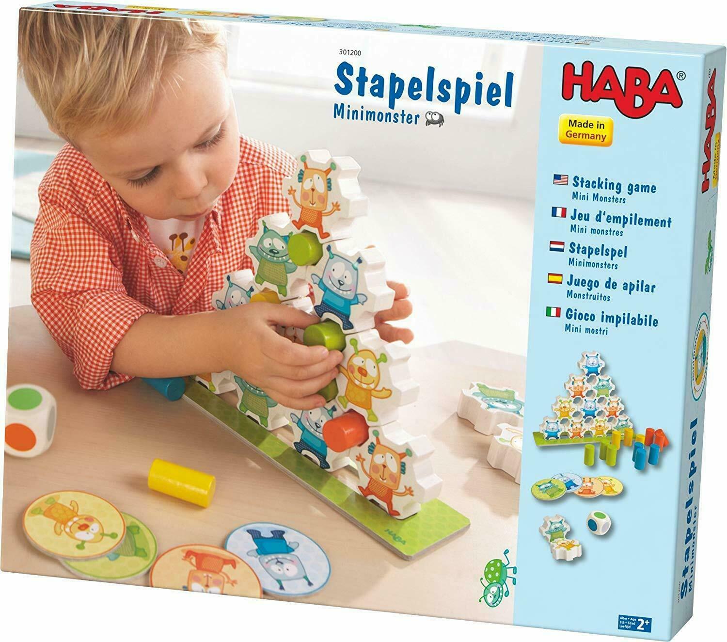 Stapelspiele: Minimonster Cover 3d