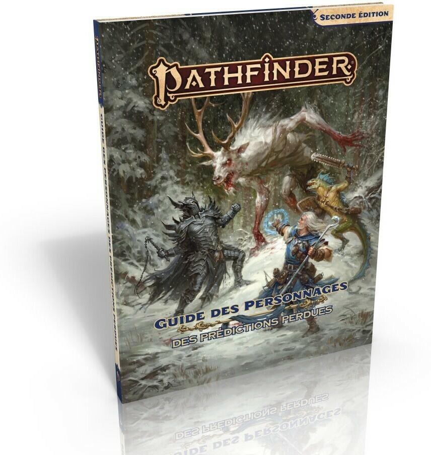 Pathfinder: Seconde Édition - Guide des Personnages des Prédictions Perdues Cover 3d