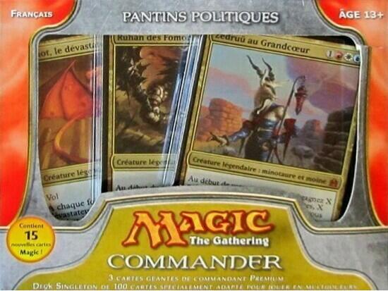 Magic: The Gathering - Commander - Pantins Politiques Cover