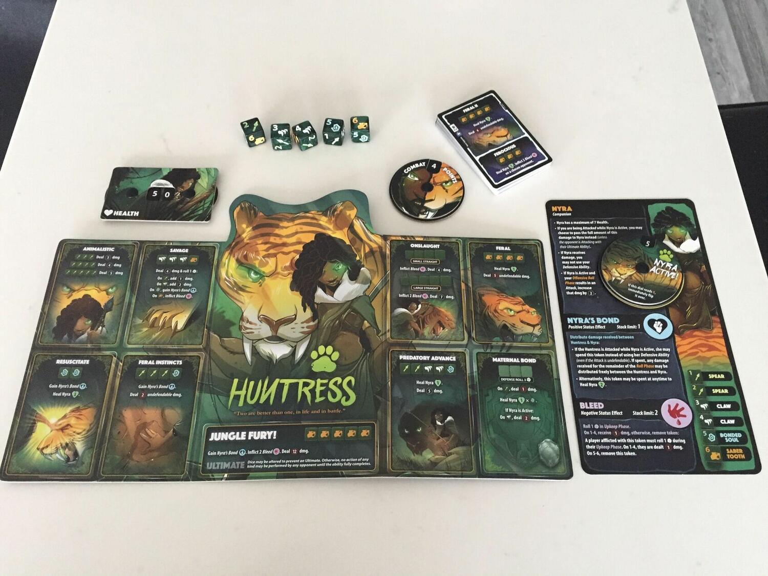 Dice Throne: Saison 2 - Tacticien vs Chasseresse Eclate