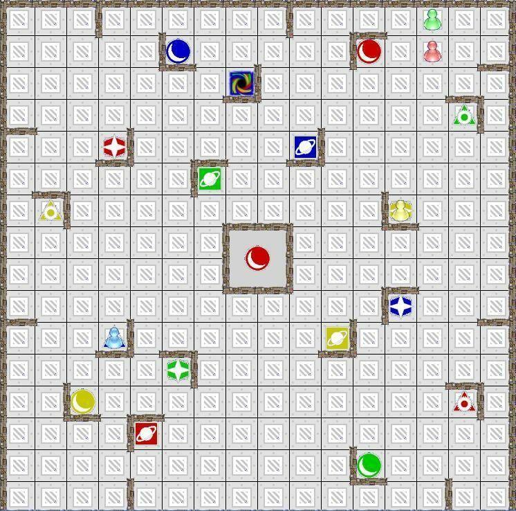 Ricochet Robots Plateau