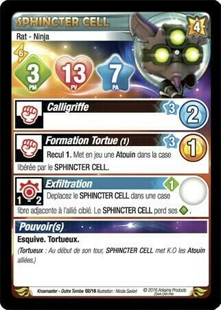 Krosmaster: Saison 04 - Outre-Tombe Carte