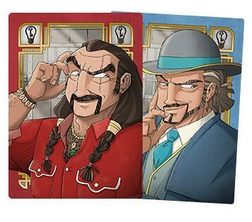 Colt Express: Marshal & Prisonniers Cartes