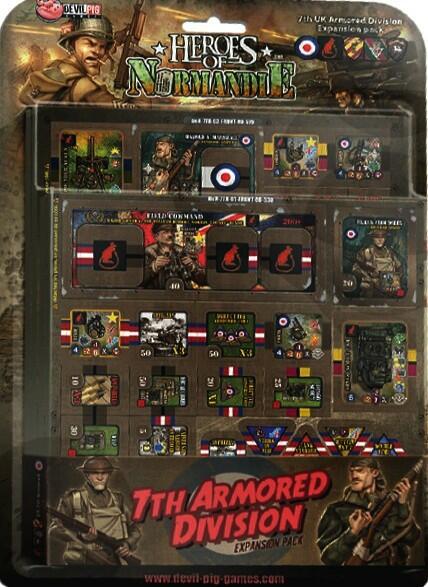 Heroes of Normandie: UK 7th Armored Division Cover