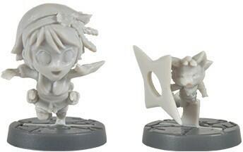 Super Dungeon Explore:  Candy Kunoichi Figurines