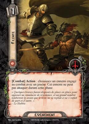 Le Seigneur des Anneaux: Le Jeu de Cartes Carte