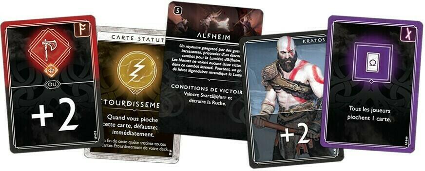 God of War: Le Jeu de Cartes Cartes