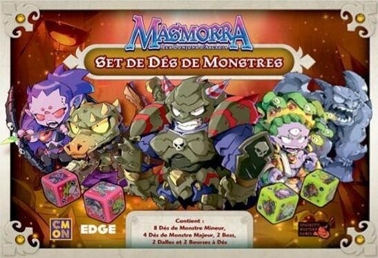 Masmorra: Les Donjons d'Arcadia - Set de Dés de Monstres Cover
