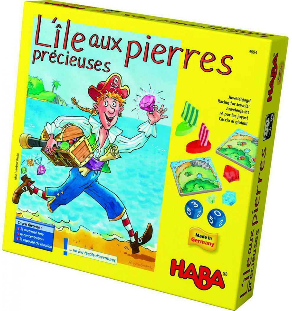 L'île aux Pierres Précieuses Cover 3d