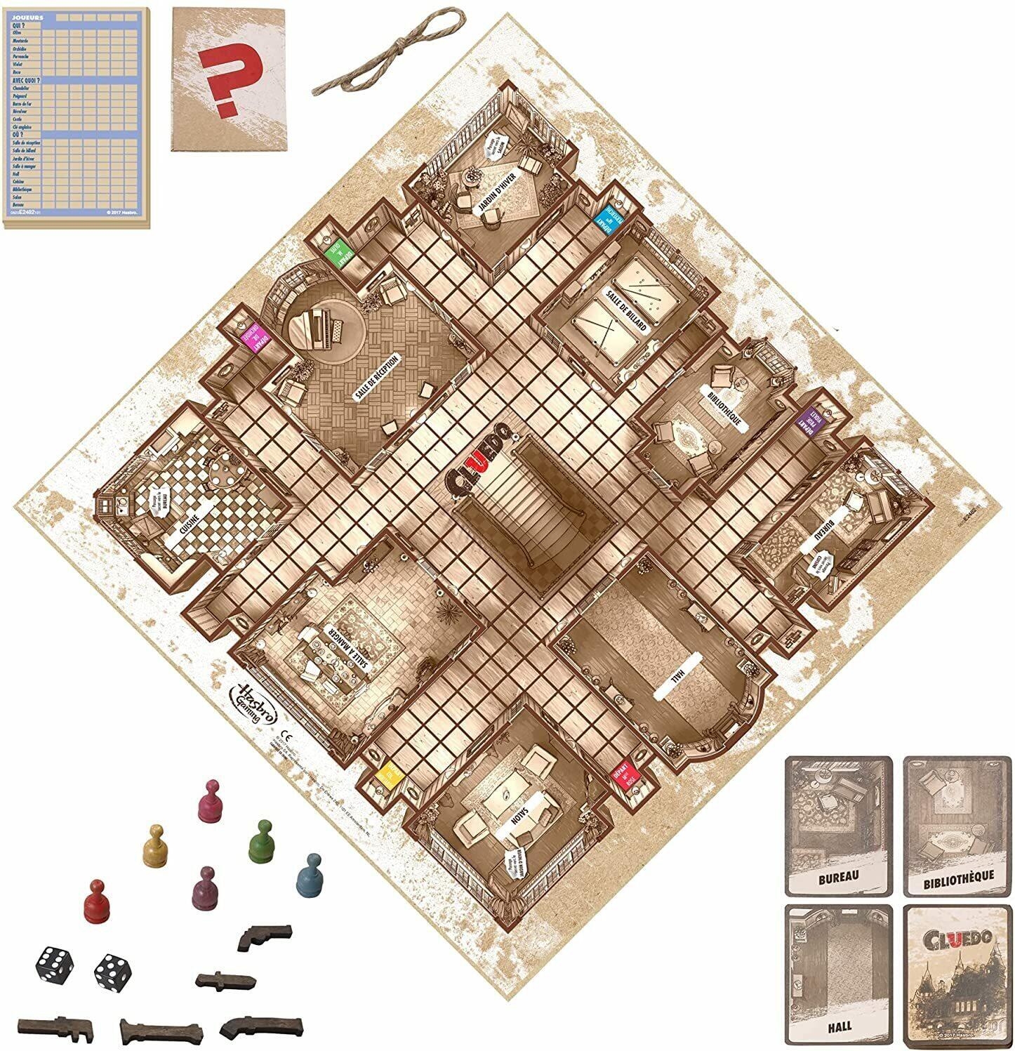 Cluedo: Édition Rustique Eclate