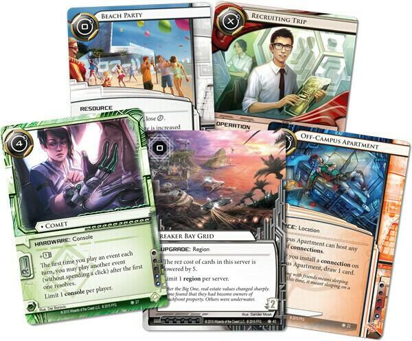 Android: Netrunner - La Baie des Brisants Cartes