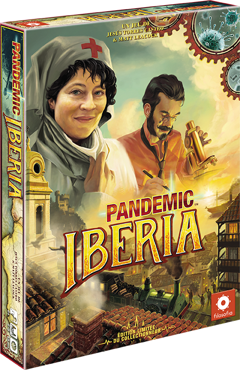 Pandemic: Iberia Cover 3d