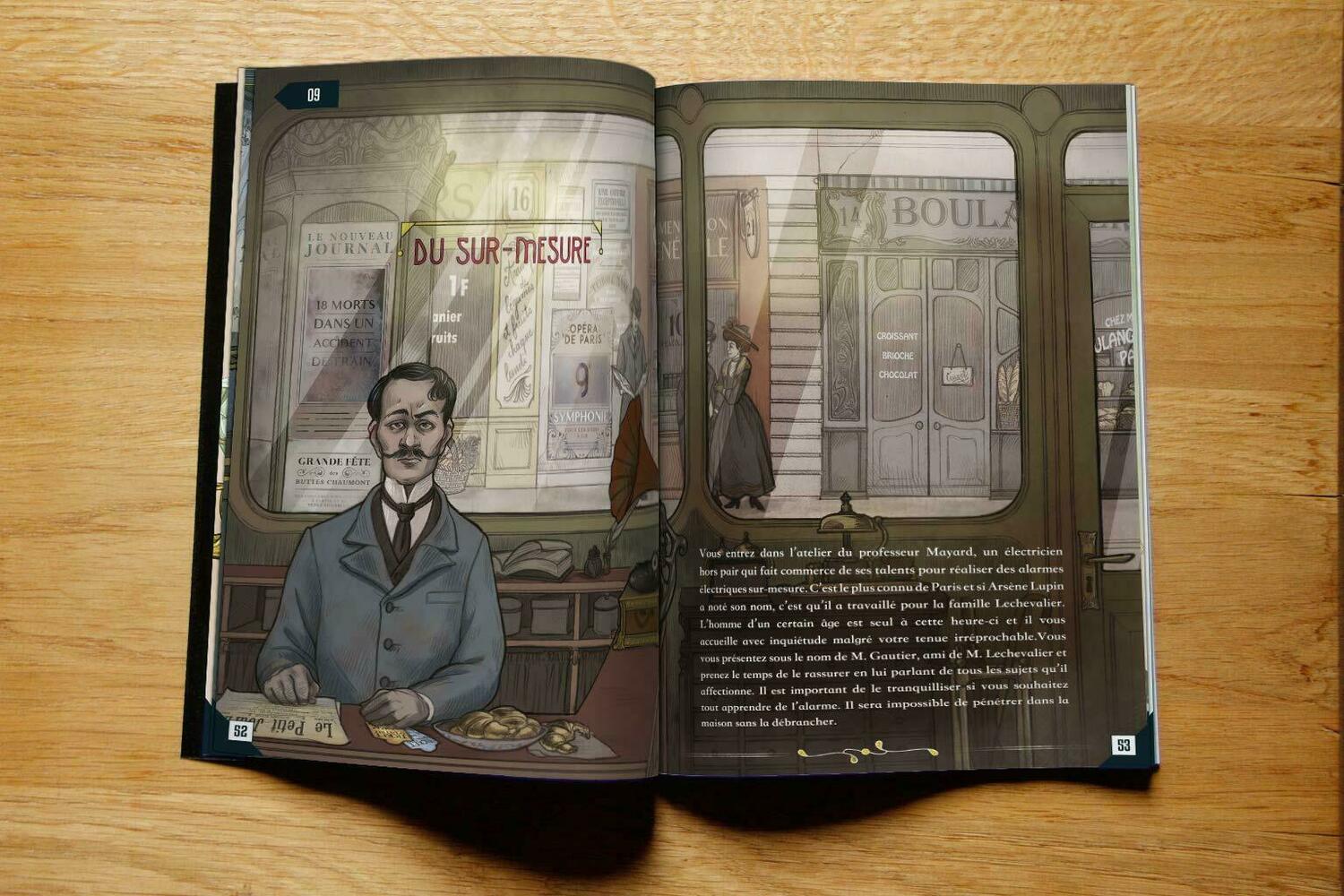 Escape Quest: Le Défi d'Arsène Lupin Pages