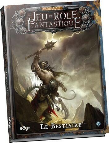 Warhammer: Le Jeu de Rôle Fantastique - Le Bestiaire Cover 3d