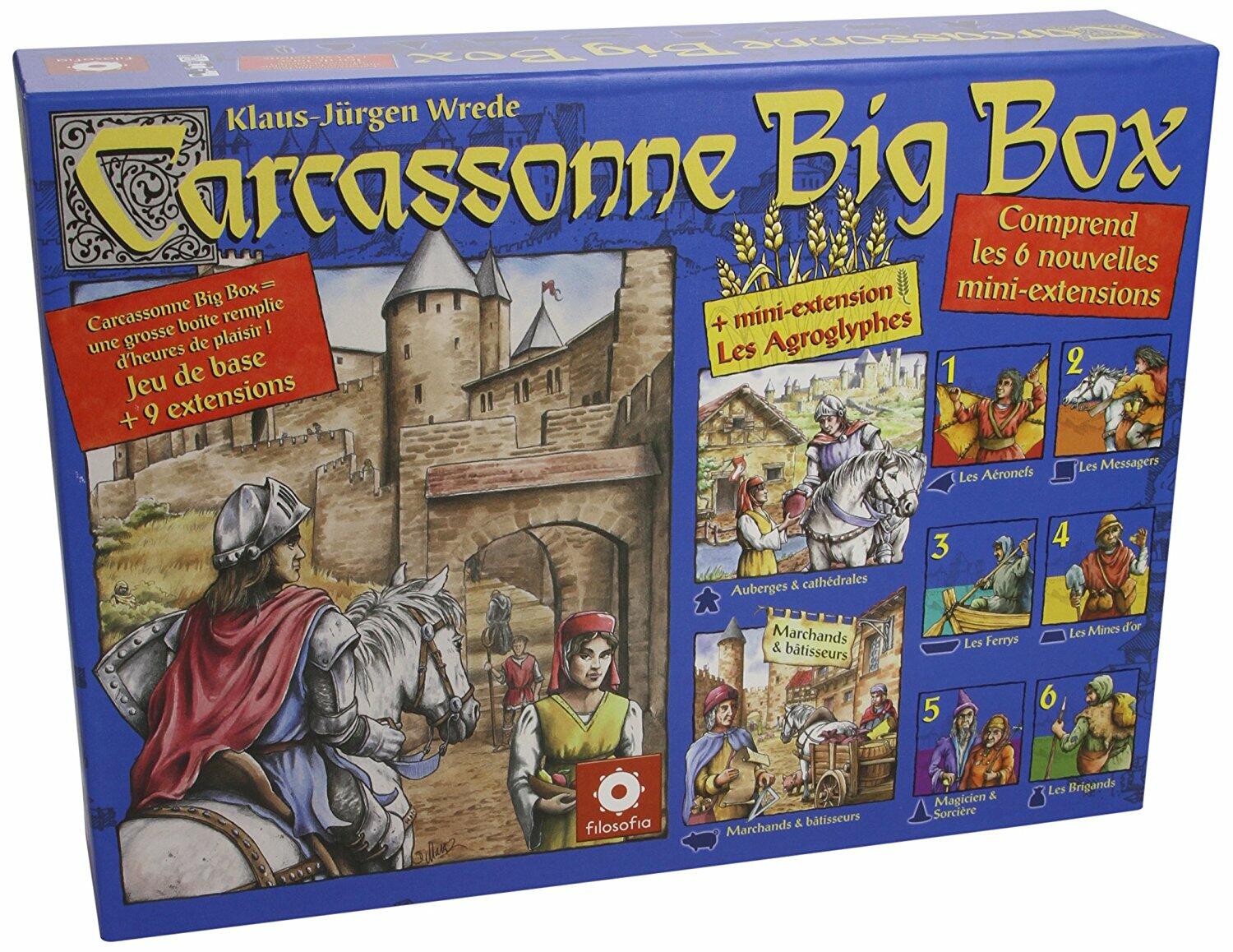 Carcassonne Big Box 2012 Cover 3d