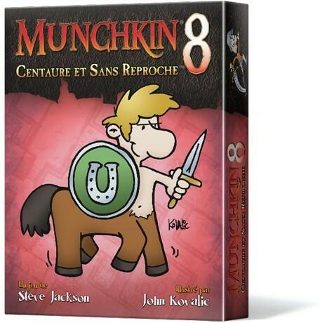 Munchkin 8: Centaure et Sans Reproche Cover 3d