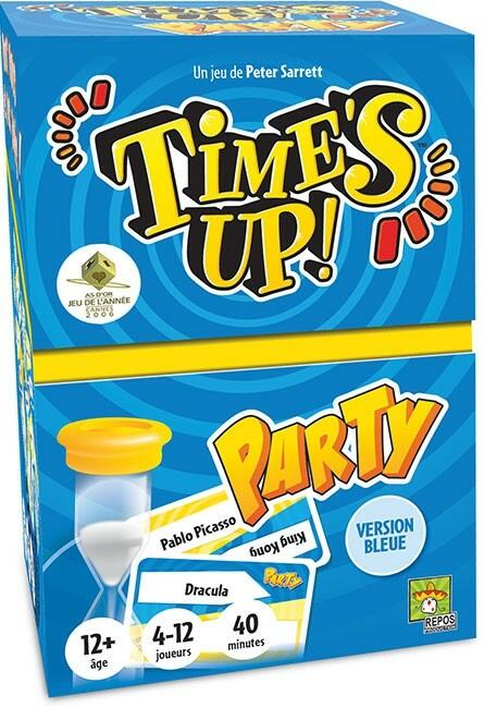 Time's Up ! Party - Blue Cover 3d