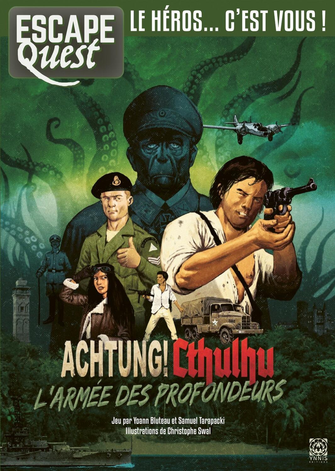 Escape Quest: Achtung ! Cthulhu - L'Armée des Profondeurs Cover