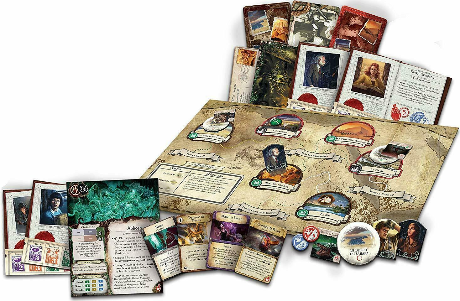 Les Contrées de l'Horreur: Les Secrets des Pyramides Eclate