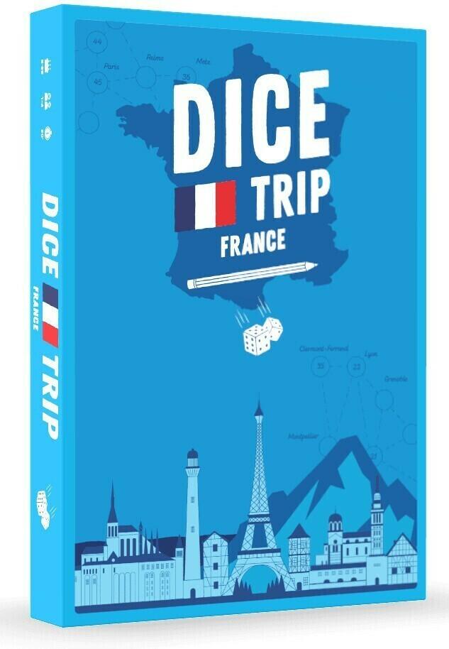 Dice Trip: France Cover 3d